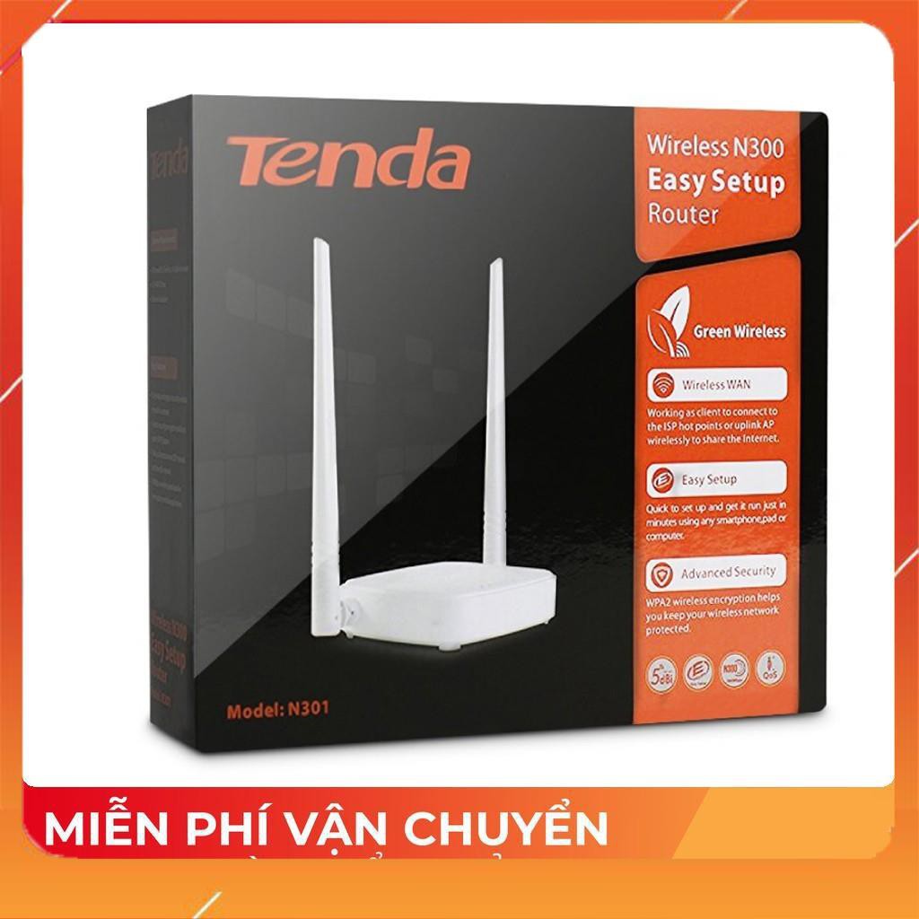 Bộ phát wifi Chuẩn N 300Mbps Tenda N301