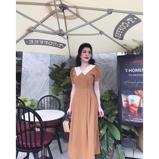 Váy cổ ren siu hot