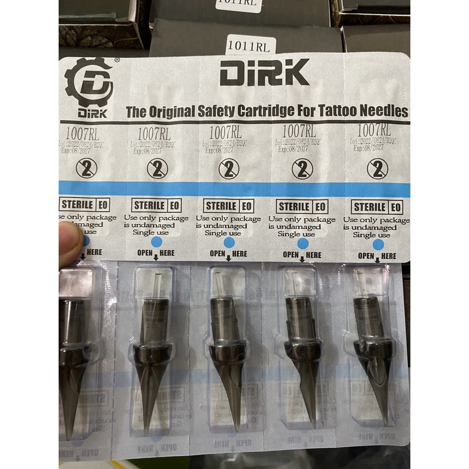 Kim xăm máy Pen, kim đạn DIRK(RL)