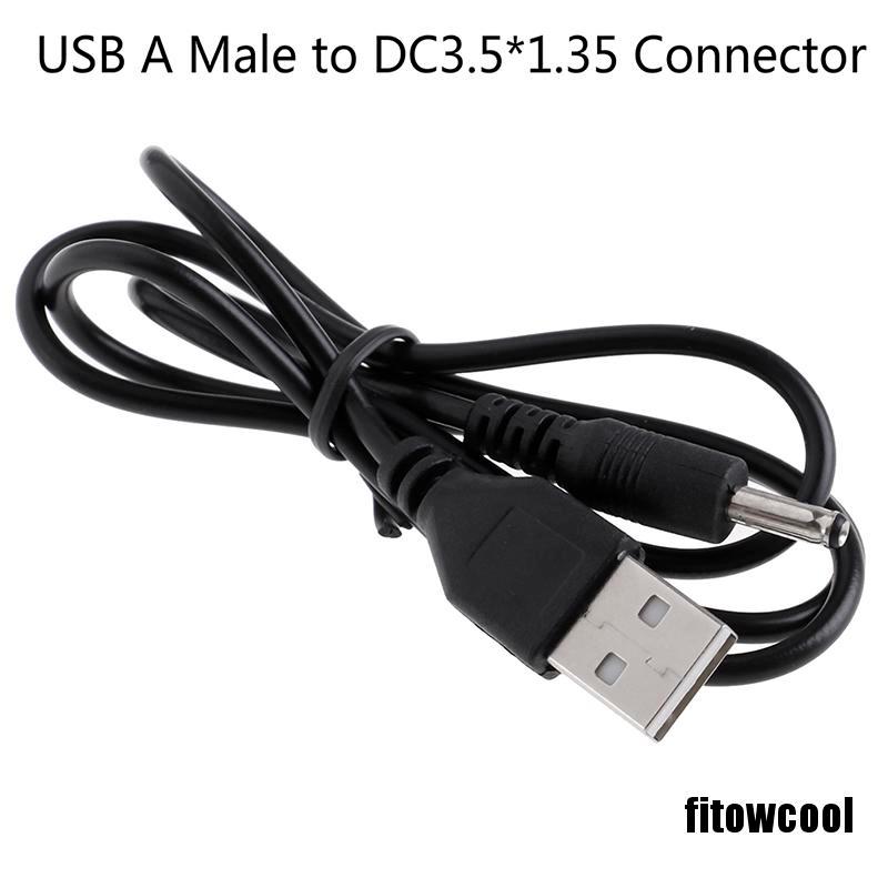 1 Dây Cáp Sạc Chuyển Đổi Usb A Male Sang Dc 3.5x1.35mm