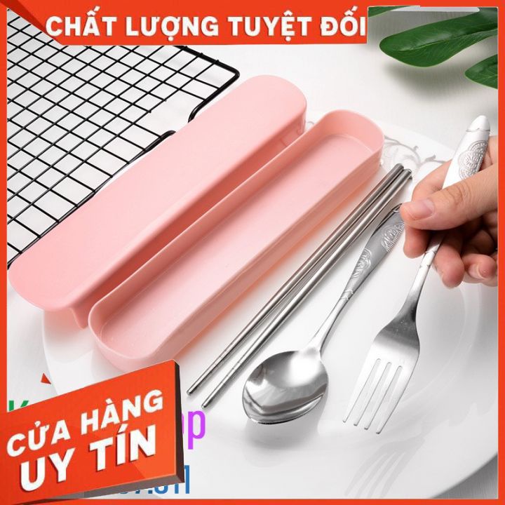 Hộp đựng đũa, muỗng, nĩa cá nhân. Hộp chứa muỗng, đũa, nĩa cá nhân tiện lợi ăn trưa văn phòng.