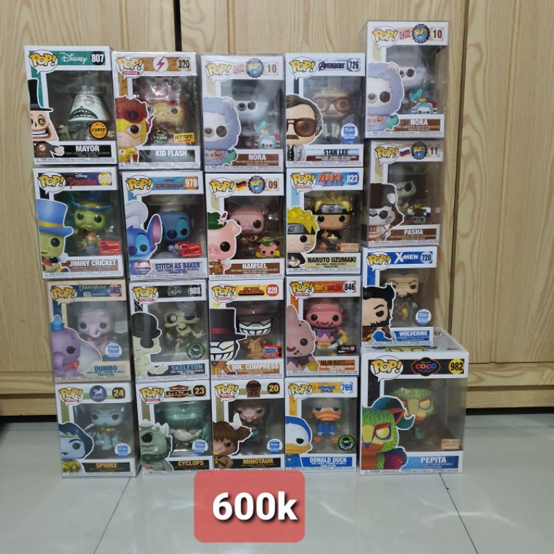 Đồ chơi mô hình Funko Pop đồng 600k