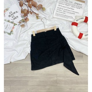 CHÂN VÁY XẾP TÀ XÉO