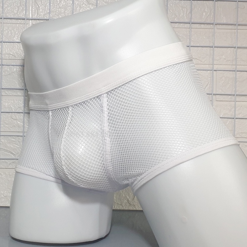 Quần lót nam chất thun lưới dạng sịp đùi SX.06 nhiều màu đẹp, chất độc đáo- giao hàng an toàn cho anh em