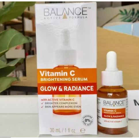 Tinh Chất giảm Thâm, Trắng Da Balance Active Formula Vitamin C Brightening Serum 30ml