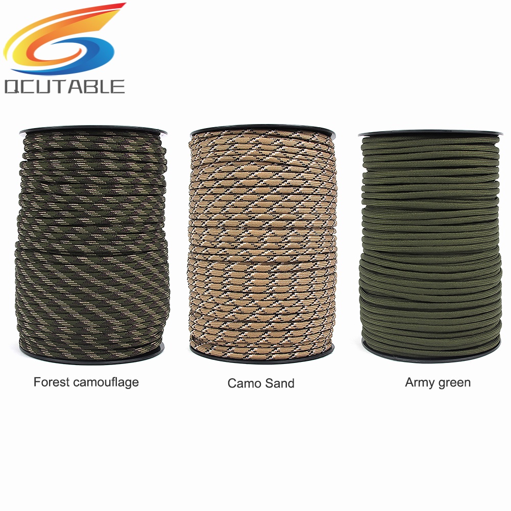 Cuộn dây dù paracord dài 100m 9 lõi