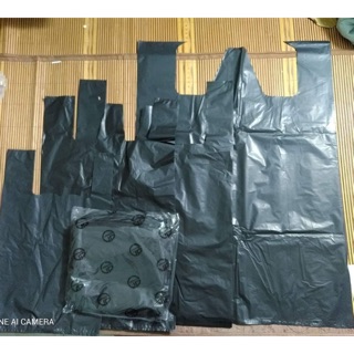  combo: 10kg túi bóng đen đựng rác các cỡ túi nilon đóng hàng 