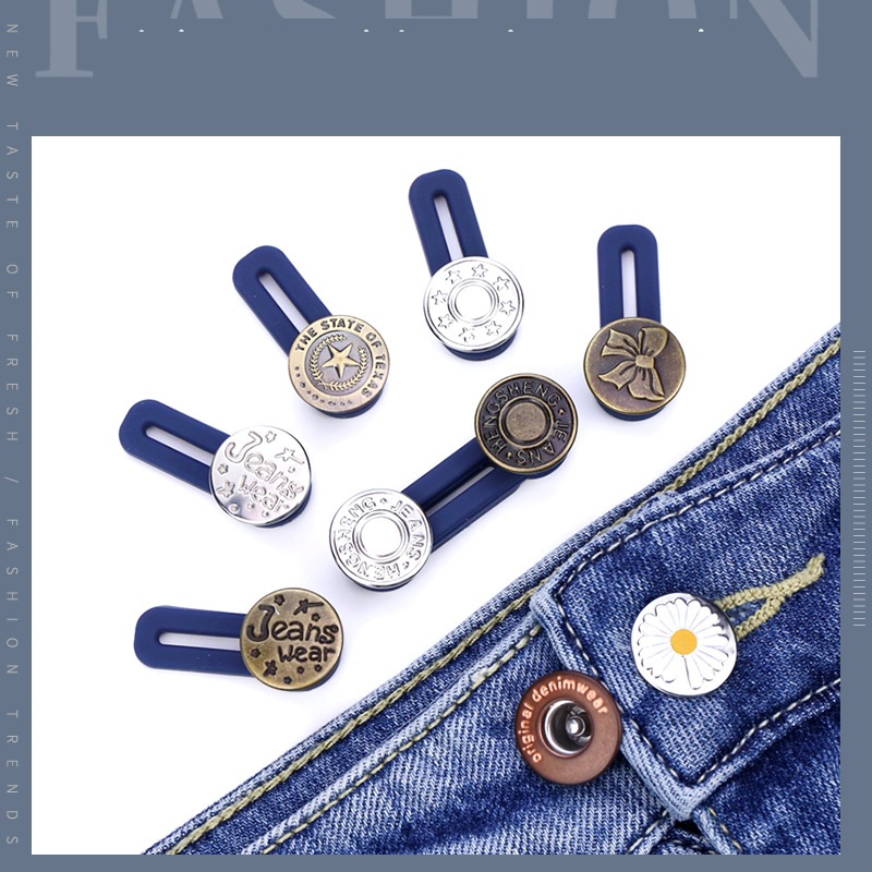 Nút Bấm Quần Jean Dài