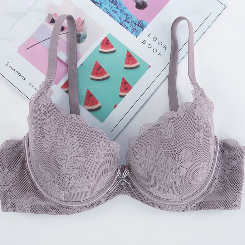 Áo lót ren nâng ngực form ôm tôn dáng đẹp, Áo ngực ren có gọng siêu nâng đẩy, tạo khe, mút ép cotton mặc mềm và êm A7321