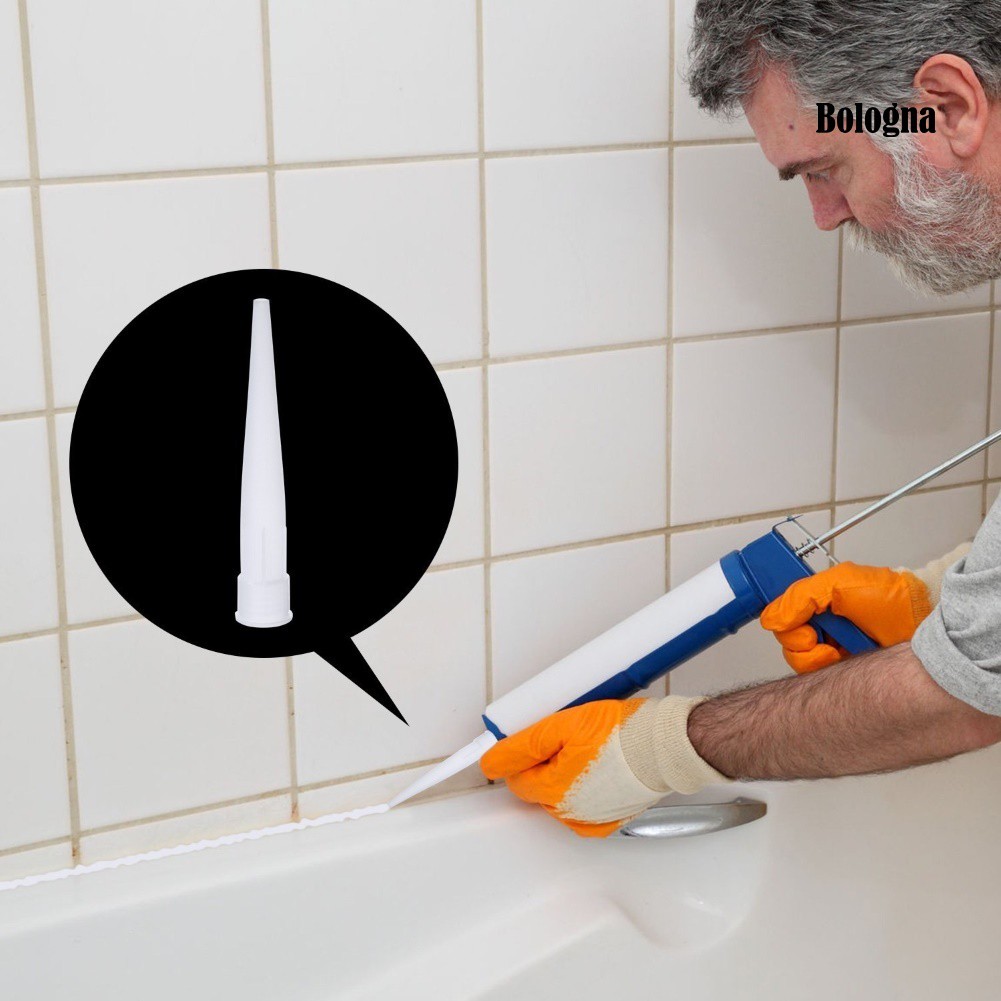 Set 20 Đầu Bịt Kín Keo Kính Bằng Silicon Tiện Dụng