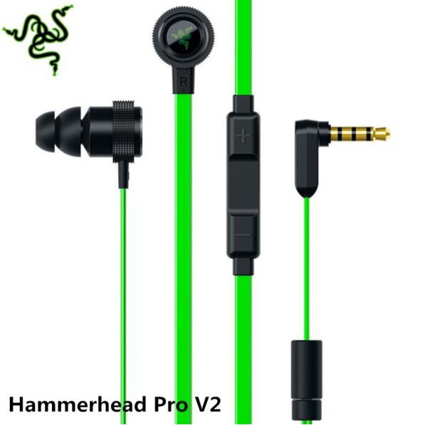 Tai Nghe Nhét Tai Razer Hammerhead Pro V2 Chống Ồn Kèm Mic Tiện Dụng