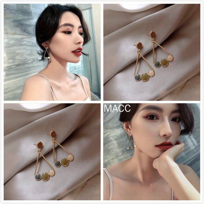 Hoa Tai Dáng Dài Thời Trang Phong Cách Hàn Quốc