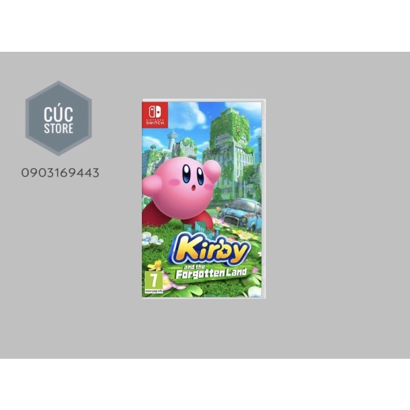 Băng game SWITCH: Kirby and the Forgotten Land