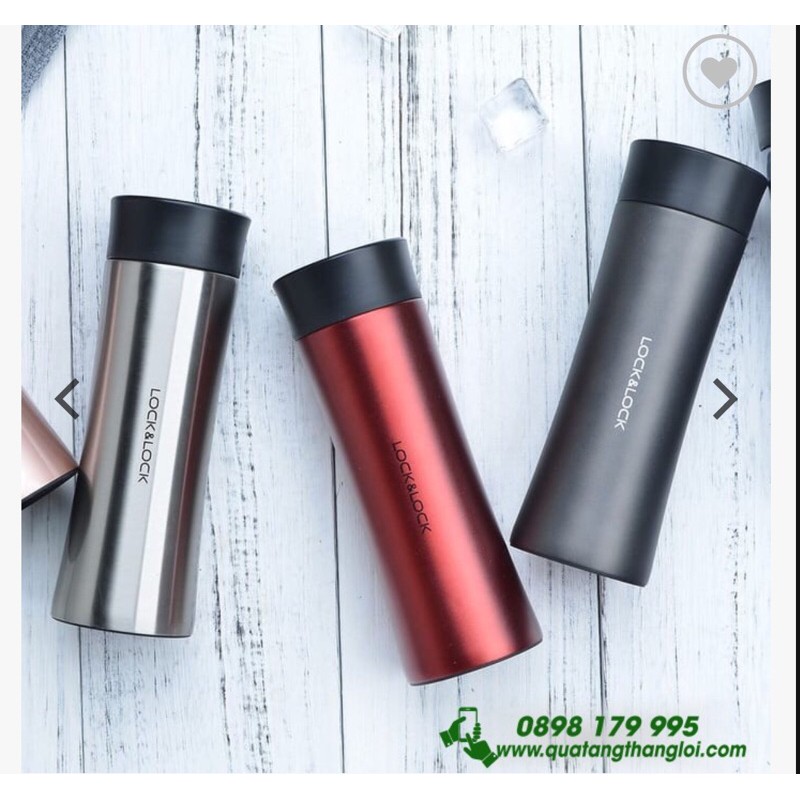 Bình giữ nhiệt Lock&Lock One-Hand LHC4028PG  400ml | BigBuy360 - bigbuy360.vn