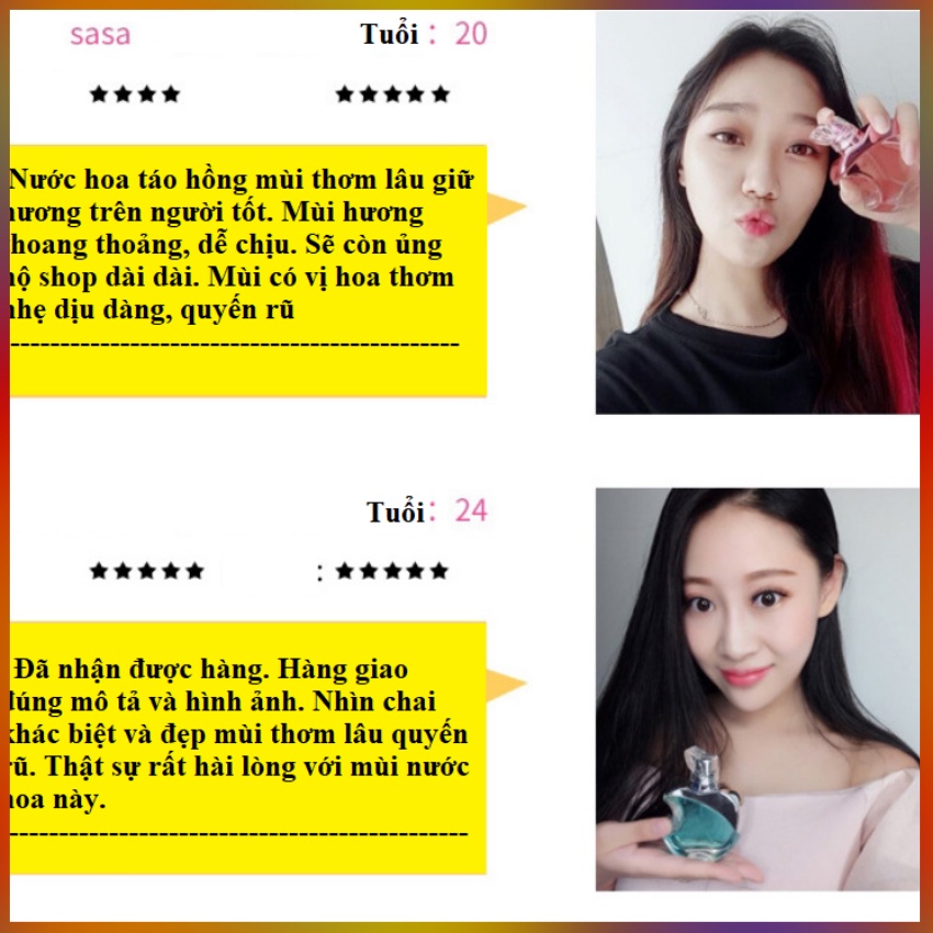 Nước Hoa Táo Xanh 30ml/Chai Hương Hoa Và Trái Cây Lưu Hương Dài Lâu