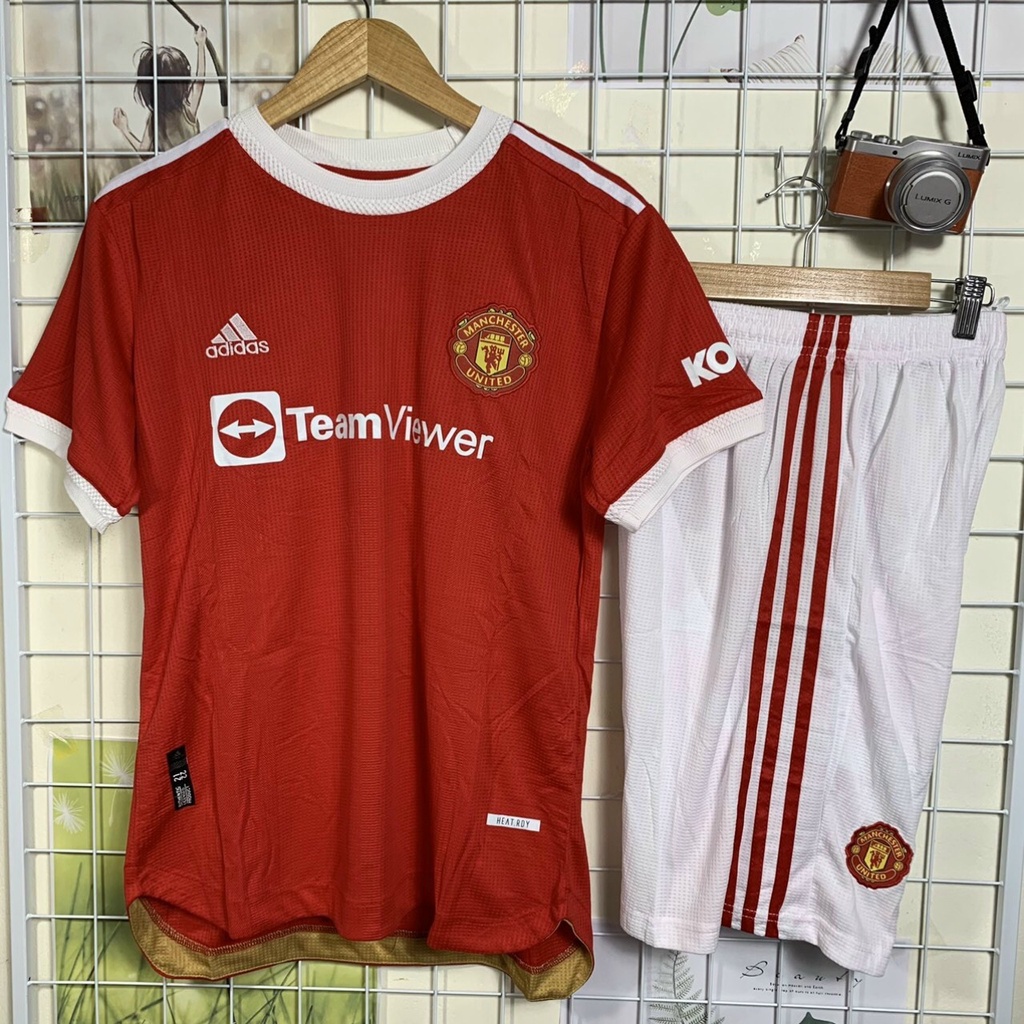 Bộ quần áo bóng đá cao cấp Manchester United phiên bản Play/ Bộ quần áo bóng đá MU vải Thái xịn