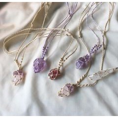 Vòng đan Macrame Tím ngọt