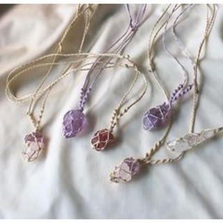 Vòng đan Macrame Tím ngọt