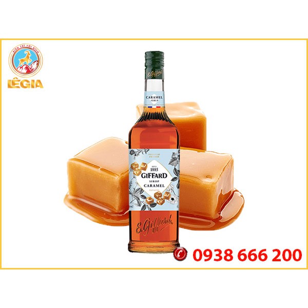 SIRO GIFFARD CARAMEN 1L - GIFFARD CARAMEL SYRUP