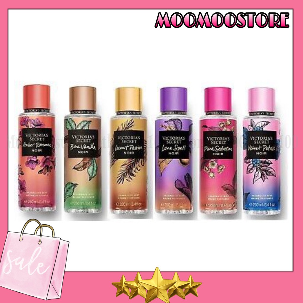 [ Mua ngay ] VICTORIA'S SECRET® Xịt Thơm Toàn Thân Body Mist Noir New 2020 250ml