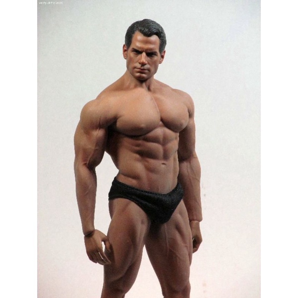 🙋Mô hình đầu nhân vật Head Male Superman  Henry Cavill tỷ lệ 1:6  .