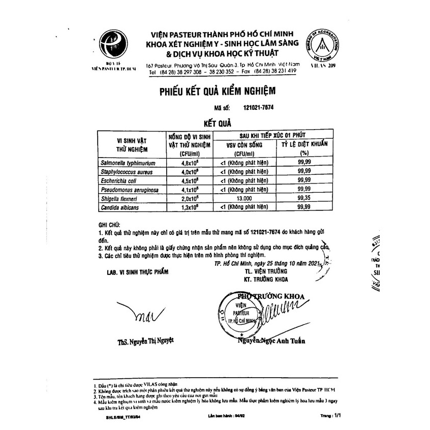 Dung Dịch Tạo Khói Khử Khuẩn Nano Bạc SHL - Bình 1L - Giá Tốt