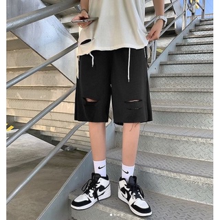 Quần short thun rách ( size M - 3XL tương ứng 30kg -100kg )