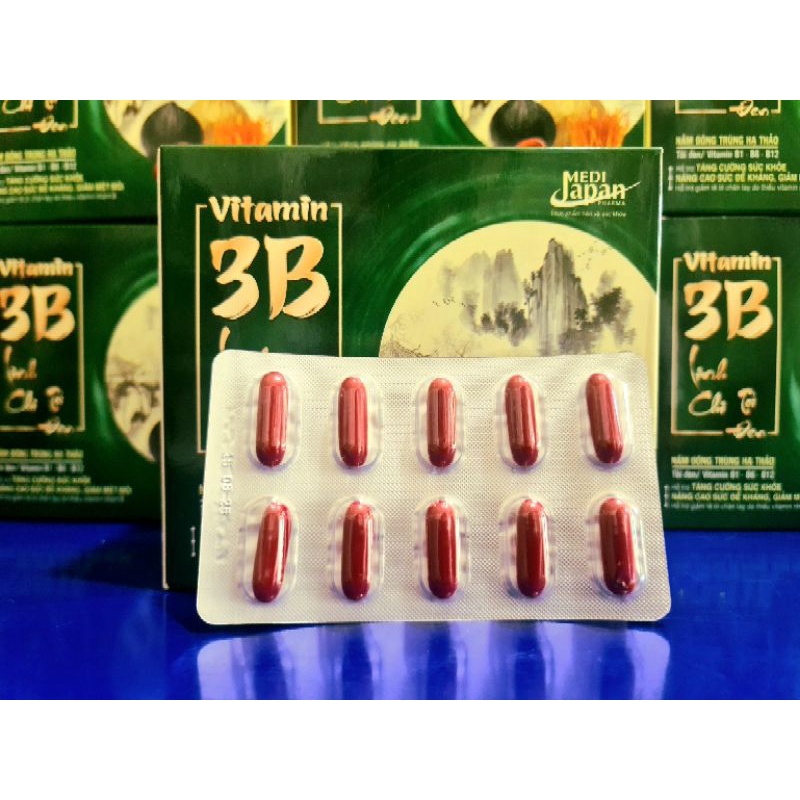VITAMIN 3B Linh chi Tỏi đen