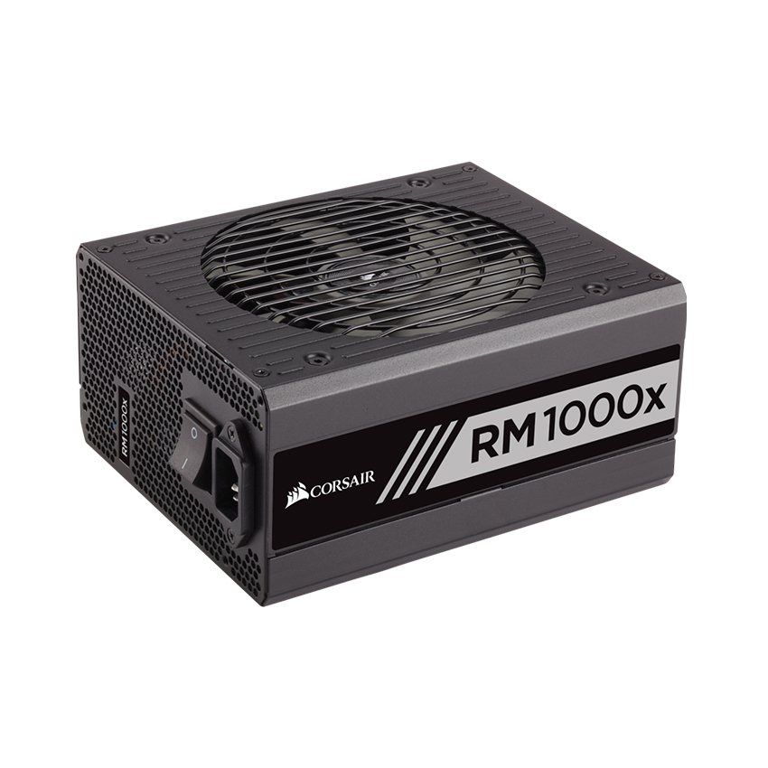 Nguồn Máy Tính - PSU Corsair RM1000X 1000W chuẩn 80 Plus Gold - Full Modul  - Hàng Chính Hãng