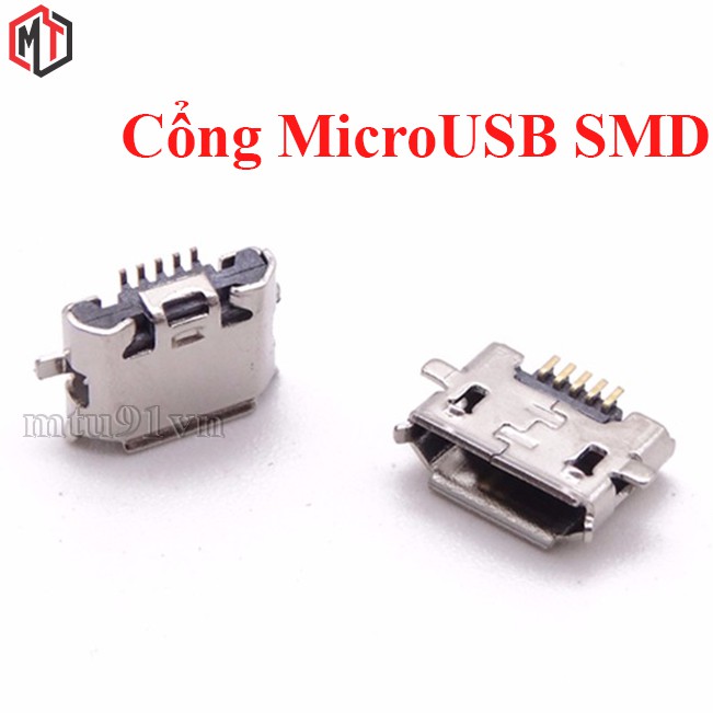 Đầu Micro USB 5 pin ( SMD / DIP )