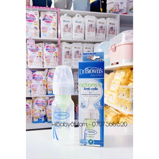 BÌNH SỮA DR.BROWN CỔ HẸP &amp; CỔ RỘNG