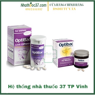 Optibac probiotics for women _ Men vi sinh Optibac tím giúp cân bằng lợi khuẩn, giảm viêm nhiễm phụ khoa
