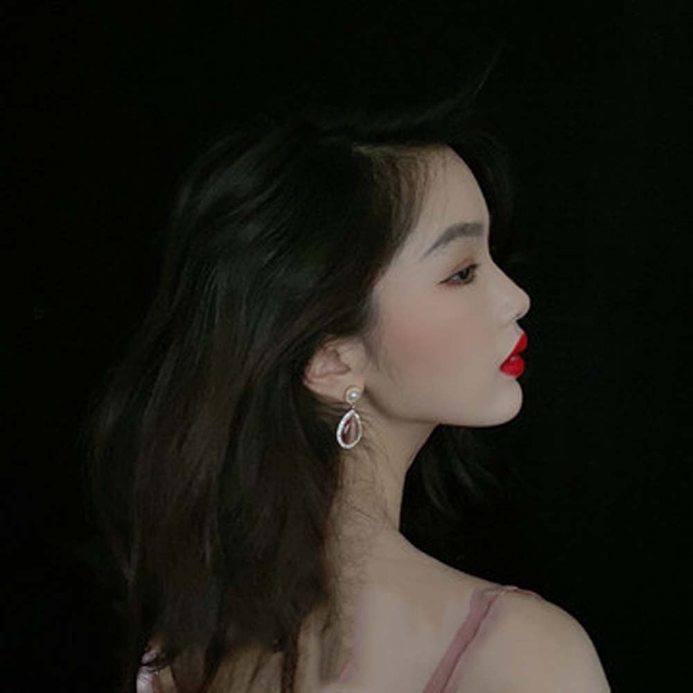 Hoa Tai Đính Đá Thời Trang Dành Cho Nữ