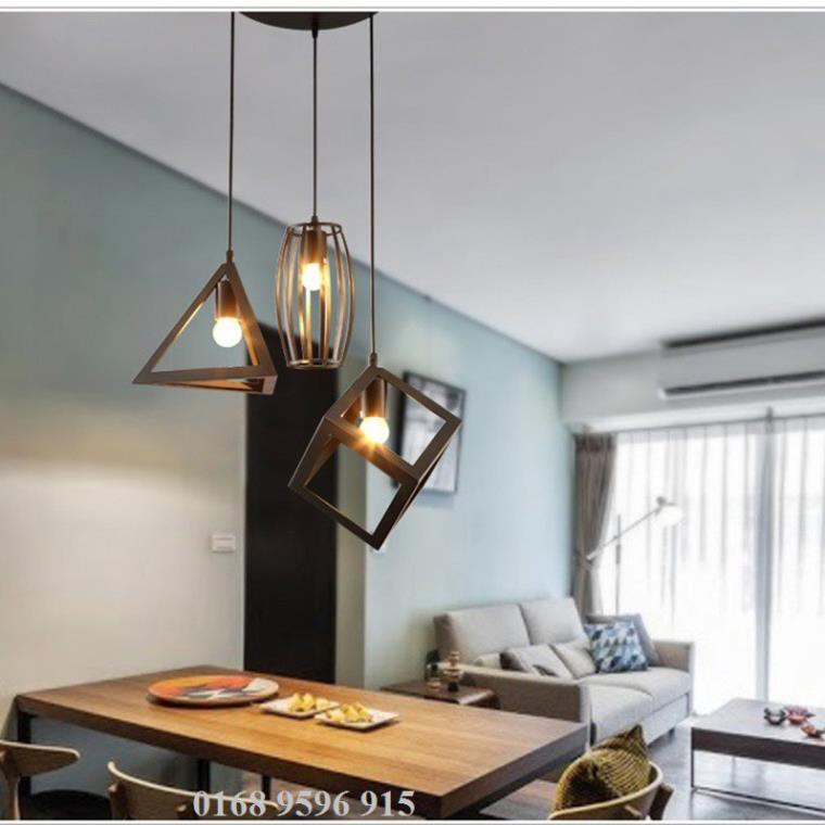 Đèn thả trần trang trí phòng khách bàn ăn nhà bếp phòng ngủ decor nội thất hiện đại sang trọng