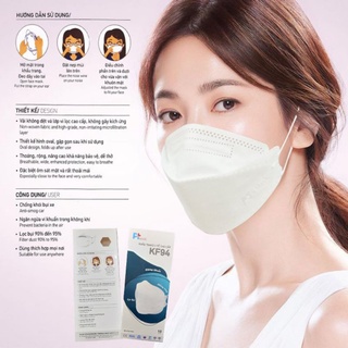 Khẩu trang y tế KF94 4D Mask kháng khuẩn công nghệ Hàn Quốc