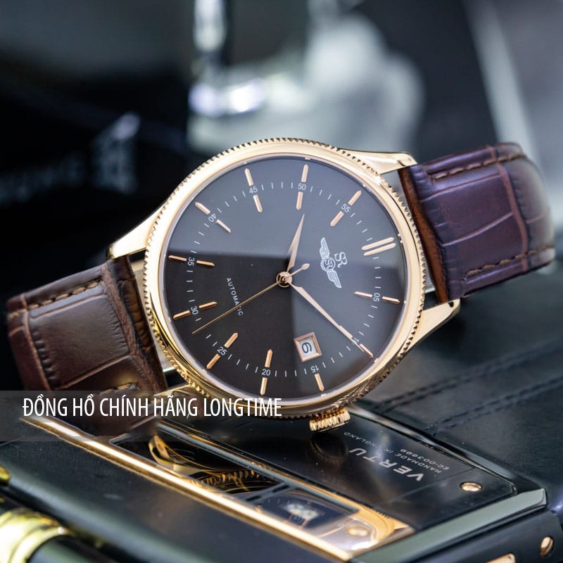 Đồng Hồ Nam SRWATCH Automatic SG8886.6103AT ( máy cơ ) mặt kính sapphire chống trầy chống nước độ sâu 50m.