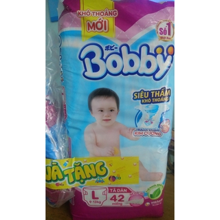 Tã dán Bobby Fresh siêu mỏng L42 (9-13kg) - 42 miếng