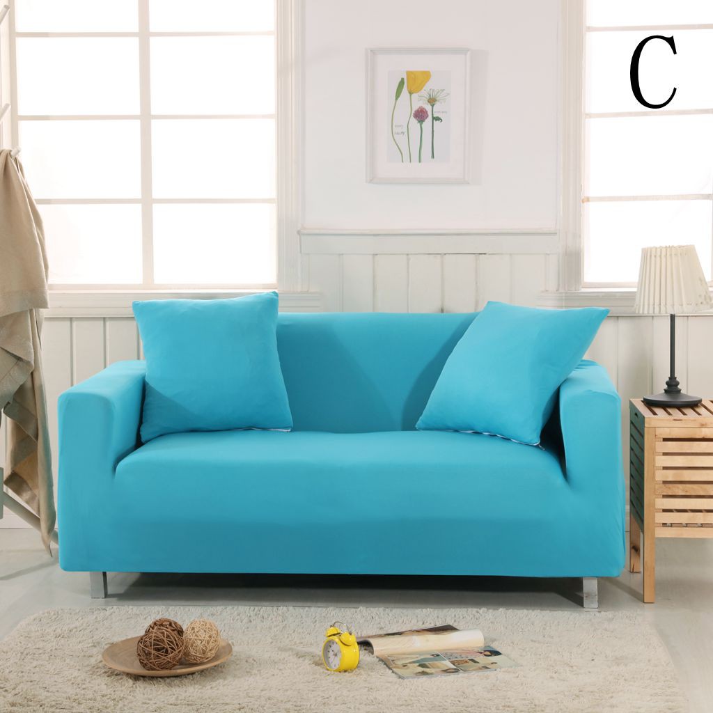 🥰1 Seater 🥰Warna Plain Color Sofa Murah Sarung Sofa Cover Elastic Protector