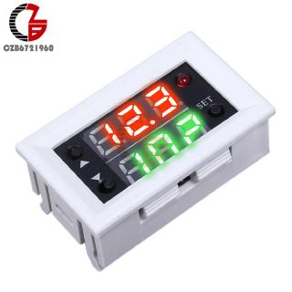 Dual Display Time Relay Module DC 12V Time Delay Relay Mini LED Digital Timer Relay Timing Delay Cycle Time Control Switch Home