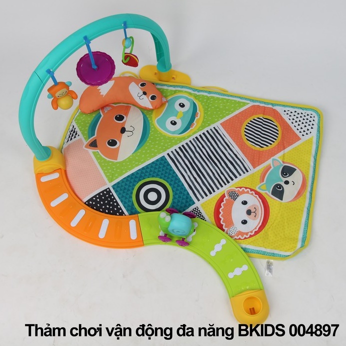 Thảm nằm chơi cho bé sơ sinh phát triển: Tập với - tập bò - tập đi - B KIDS 4897 - Infantino