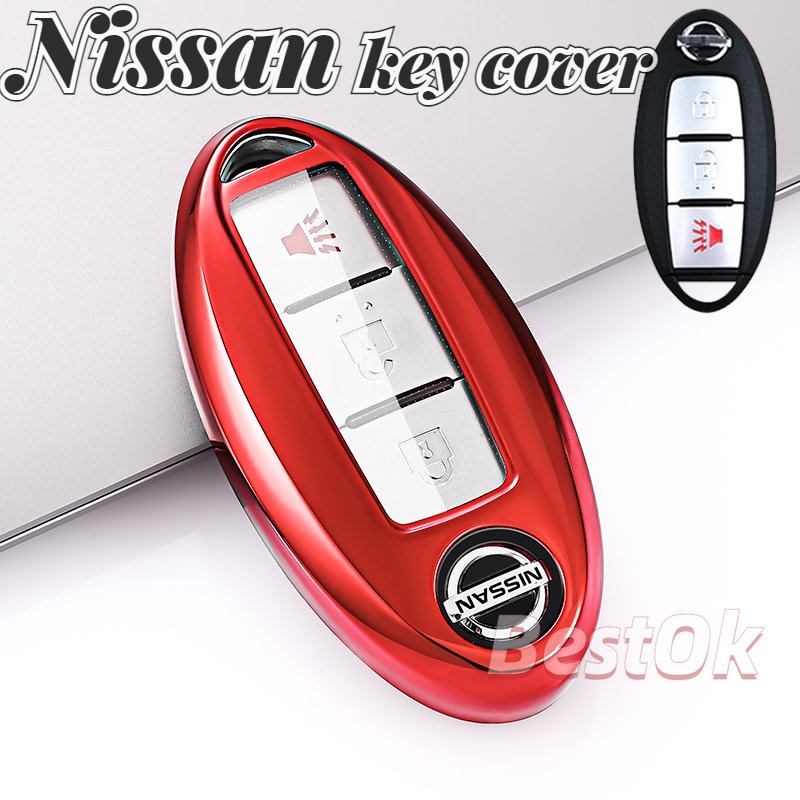 Vỏ Bảo Vệ Chìa Khóa Xe Hơi nissan Qashqai Juke nissan terra almera sentra Qashqai Juke F15 J10 J11 X-Trail T32 T31 Kicks Tiida Pathfinder Pulsar