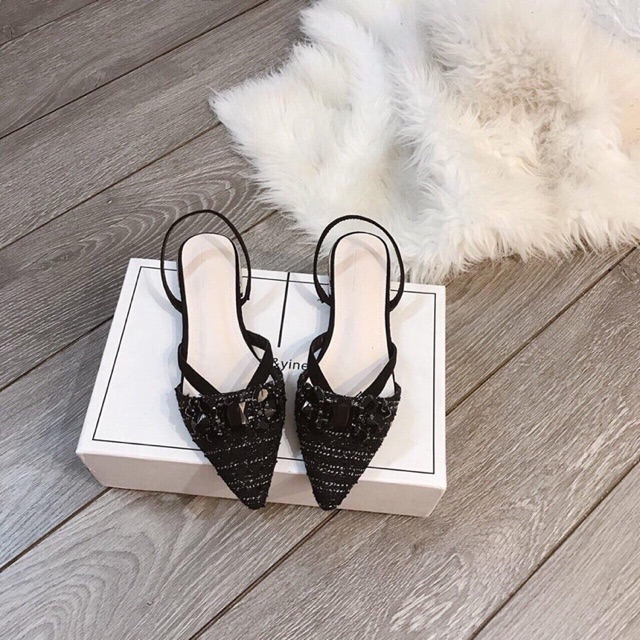BỆT ZARA SLINGBACK
