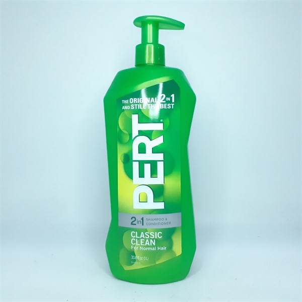 Dầu gội xả Pert Classic Clean 2 in 1 Shampoo and Conditioner 1L