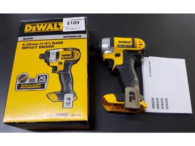 DCF885N (solo) Thân máy bắt vít 18v dewalt