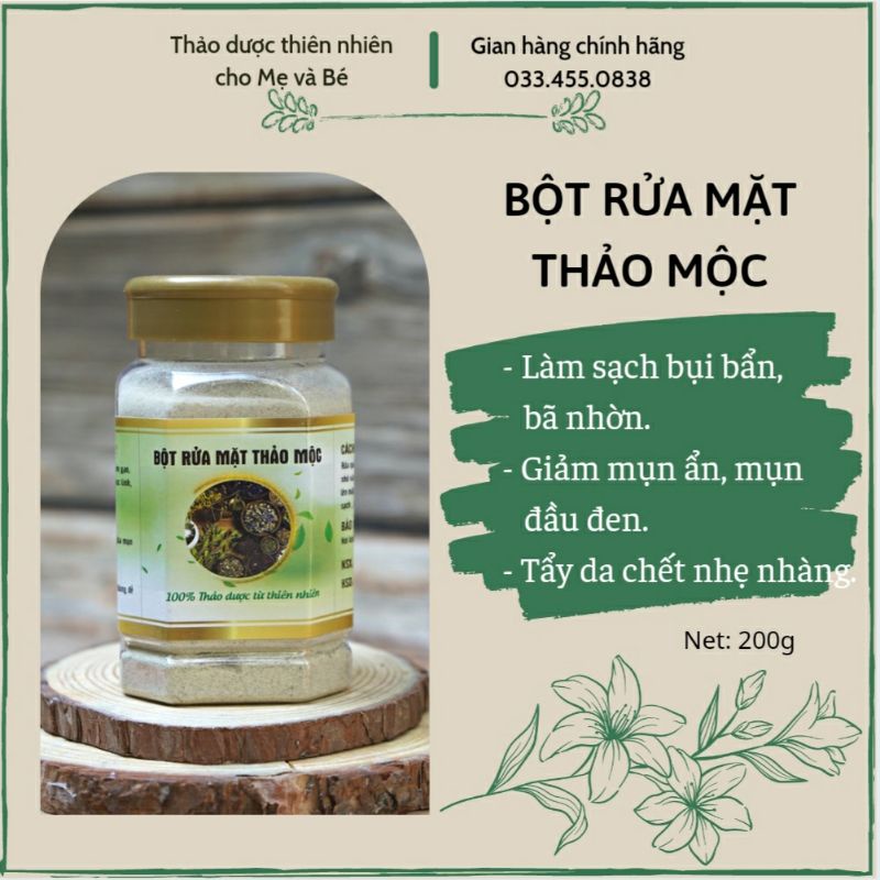 RỬA MẶT ĐÔNG Y (HOMEMADE)