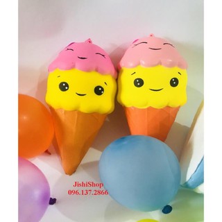 Squishy Kem Ốc Quế 2 tầng Khổng Lồ AA