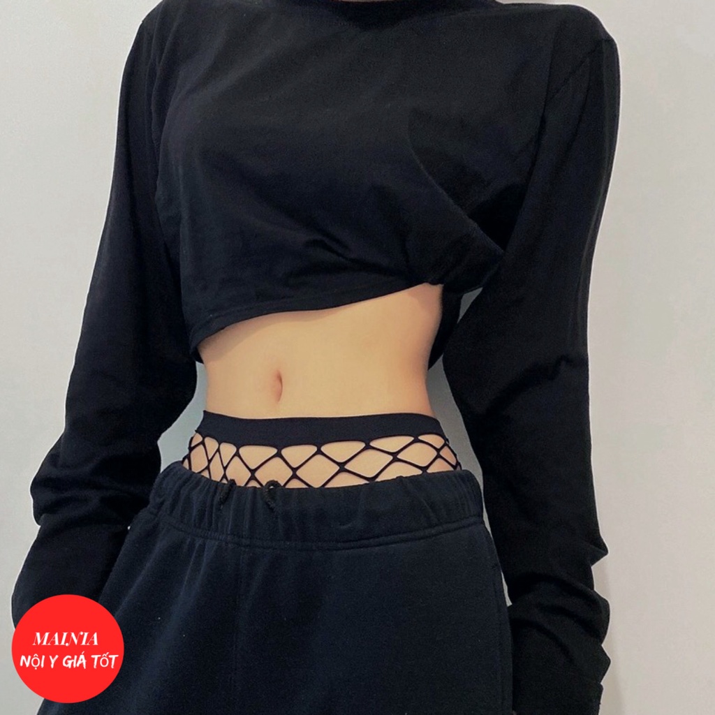 [CÓ XL] Quần Lót Lọt Khe Nữ Mix Lưới Sexy Kiểu Dáng Độc Đáo Siêu Co Giãn Mainia Shop