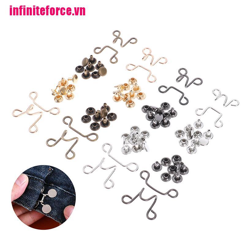 Nút Quần Ngắn Thay Thế Thuận Tiện 27mm / 32mm Không Cần Khoan
