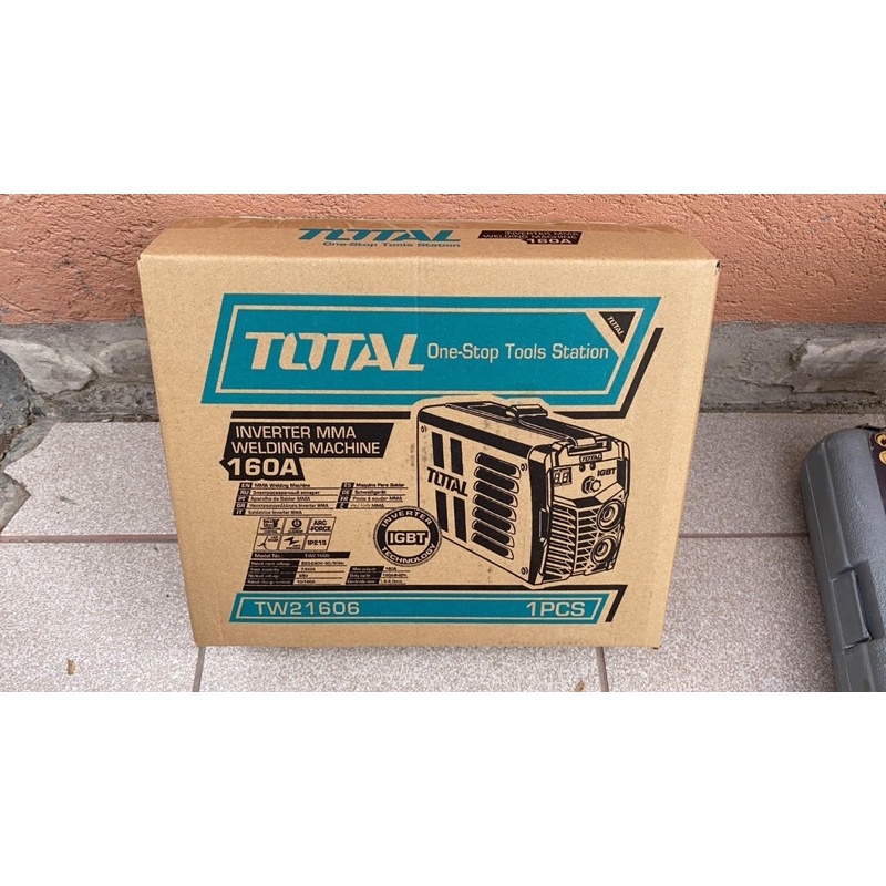 TOTAL MÁY HÀN ĐIỆN TỬ 160A TW21606 (Cam kết Chính Hãng 100%)