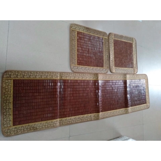 Bộ thảm trúc 3 ghế (1 dài + 2 ngắn)